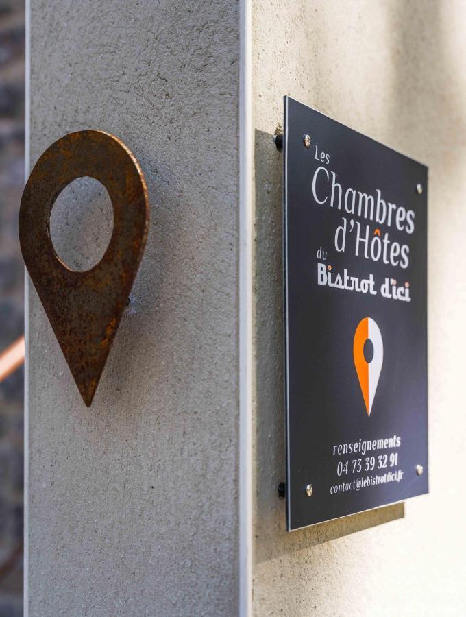 Chambres D'Hotes Du Bistrot D'Ici Saint-Saturnin  Eksteriør bilde